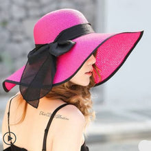 Load image into Gallery viewer, Brim Straw Floppy Hat