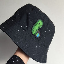 Load image into Gallery viewer, Cotton Alien Embroidery Bucket Hat