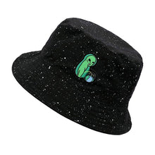 Load image into Gallery viewer, Cotton Alien Embroidery Bucket Hat