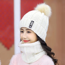Load image into Gallery viewer, Knitted Letter Bonnet