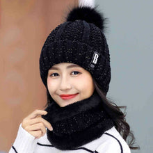 Load image into Gallery viewer, Knitted Letter Bonnet